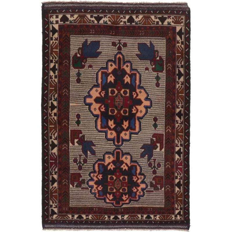 tappeto afghanistan afghan old balutchfine cm. 93x142