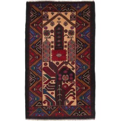 tappeto afghanistan afghan old balutchfine cm. 86x145