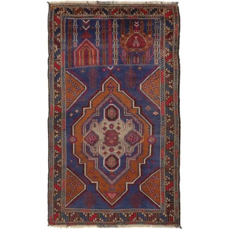 tappeto afghanistan afghan old balutchfine cm 94x158