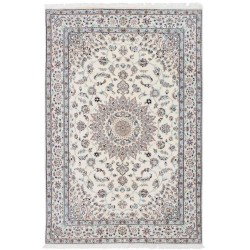 tappeto persia nain fine con seta cm 196x300