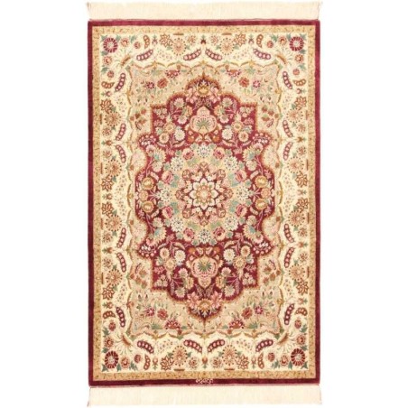 tappeto persia ghom seta cm 80x121