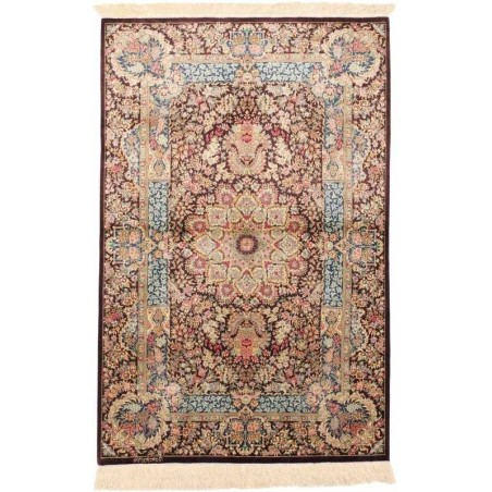 tappeto persia ghom seta cm 100x153