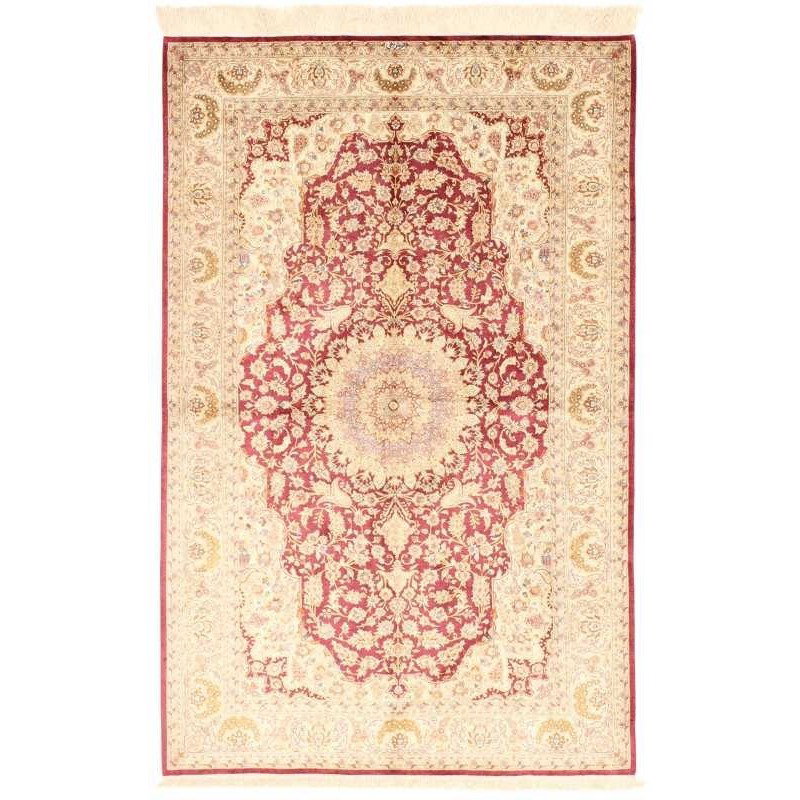 tappeto persia ghom seta cm 130x200