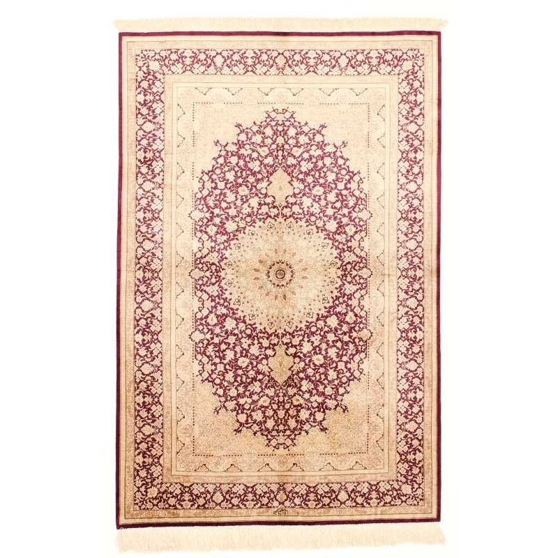 tappeto persia ghom seta cm 100x153