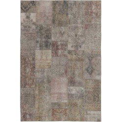 tappeto persia vintage patchwork cm 168x244