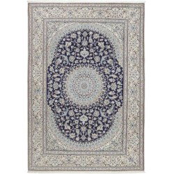 tappeto persia nain fine con seta cm 248x348