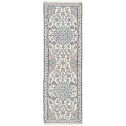 tappeto persia nain fine con seta cm 62x200
