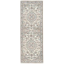 tappeto persia nain fine con seta cm 73x200