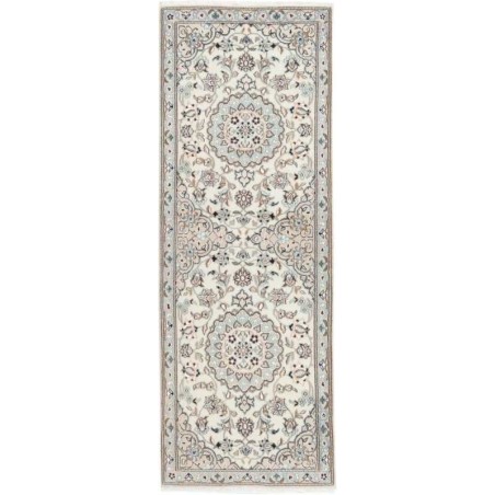 tappeto persia nain fine con seta cm 73x200