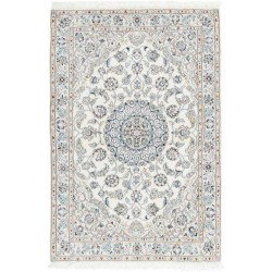 tappeto persia nain fine con seta cm 98x142