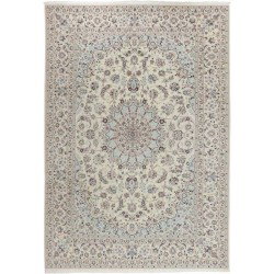 tappeto persia nain fine con seta cm 258x355