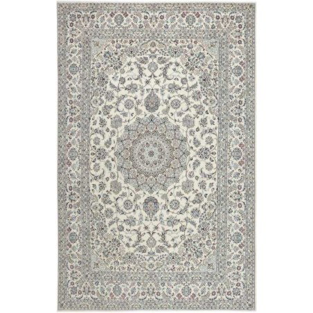 tappeto persia nain fine con seta cm 240x353
