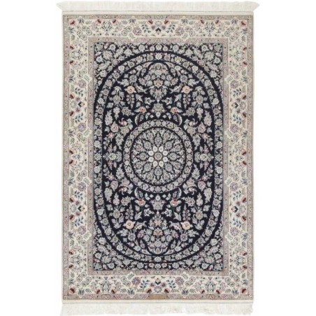 tappeto persia nain extra fine seta cm 130x198