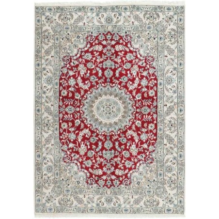 tappeto persia nain fine con seta cm 152x210