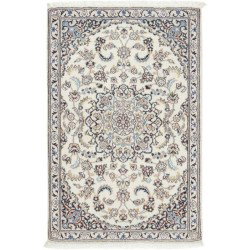 tappeto persia nain fine con seta cm 90x135