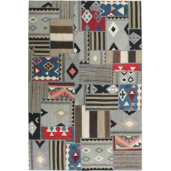 tappeto persia tekkeh kelim cm 201x303