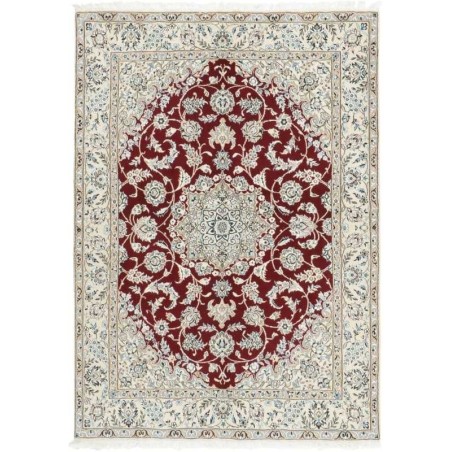 tappeto persia nain fine con seta cm 150x210