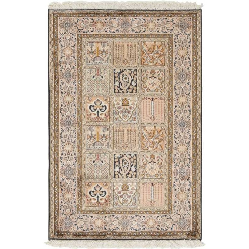 tappeto india kashmir seta cm 81x119
