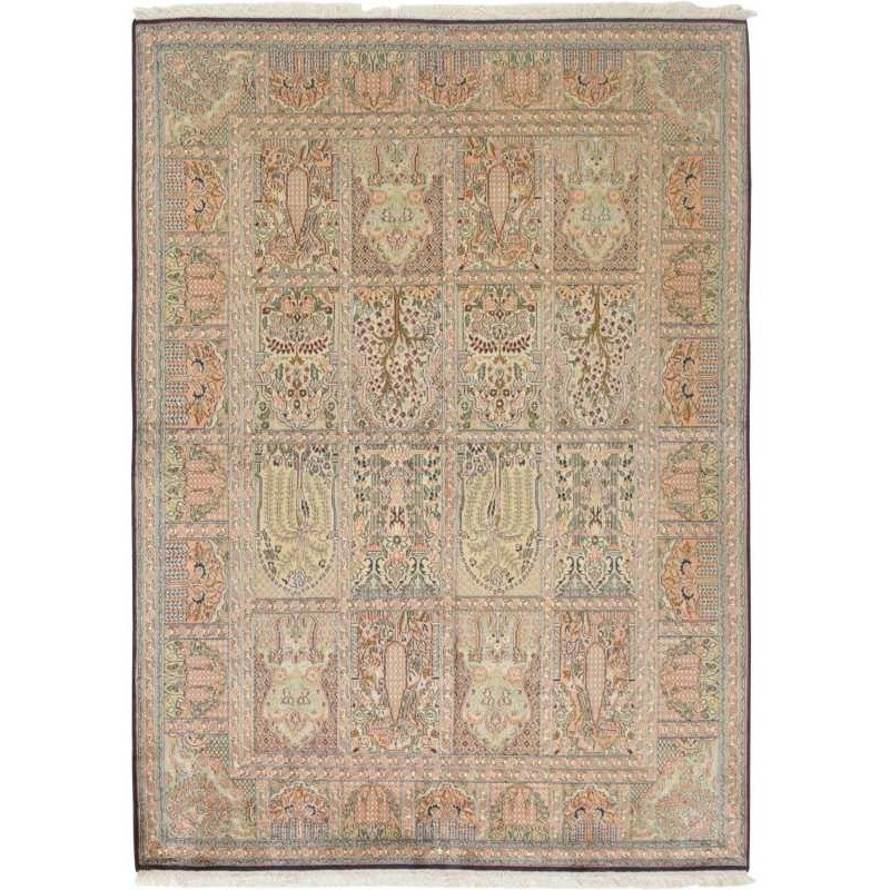 tappeto india kashmir seta cm 155x210