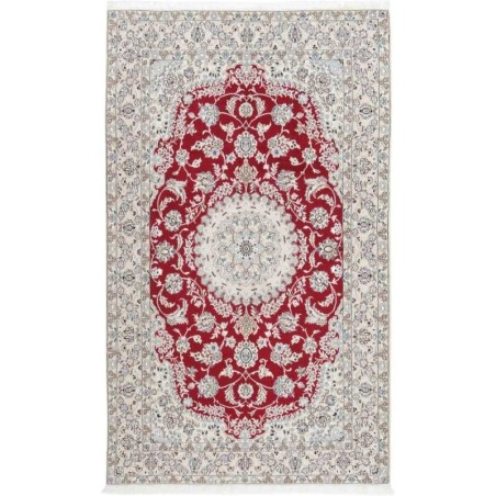 tappeto persia nain fine con seta cm 154x251