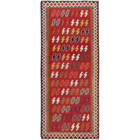 tappeto persia kelim old cm 124x287