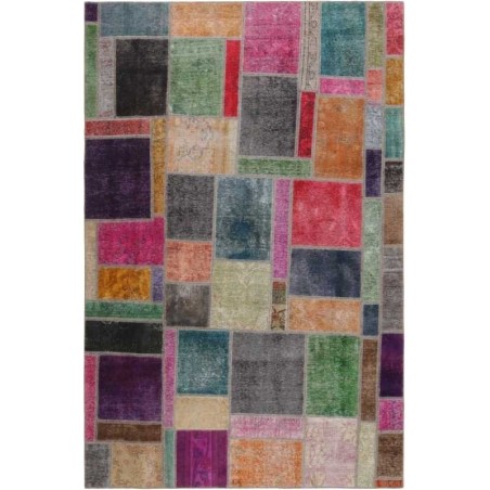 tappeto persia vintage patchwork cm 198x295