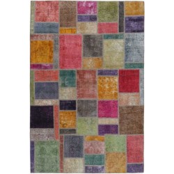 tappeto persia vintage patchwork cm 196x297
