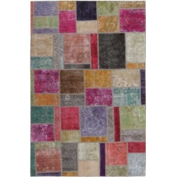 tappeto persia vintage patchwork cm 194x298