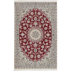 tappeto persia nain fine con seta cm 115x185