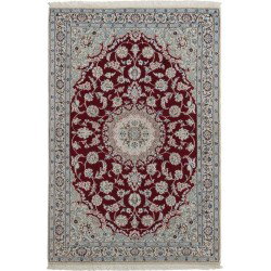 tappeto persia nain fine con seta cm 120x181