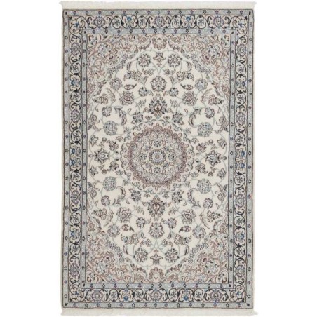 tappeto persia nain fine con seta cm 115x180