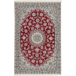 tappeto persia nain fine con seta cm 118x180