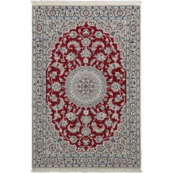 tappeto persia nain fine con seta cm 118x180