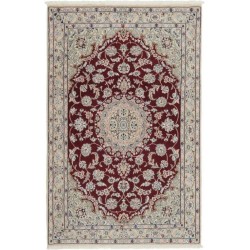 tappeto persia nain fine con seta cm 116x176