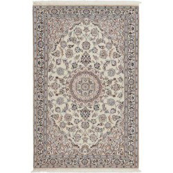 tappeto persia nain fine con seta cm 117x183