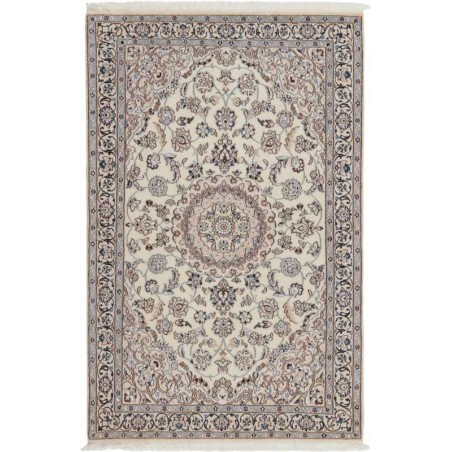 tappeto persia nain fine con seta cm 117x183