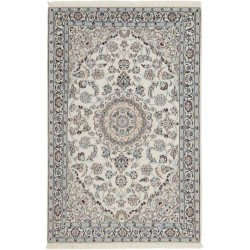 tappeto persia nain fine con seta cm 116x183