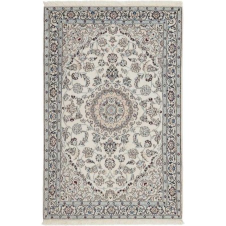 tappeto persia nain fine con seta cm 116x183