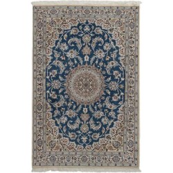 tappeto persia nain fine con seta cm 113x175