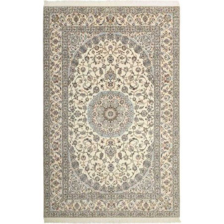 tappeto persia nain extra fine seta cm 206x315