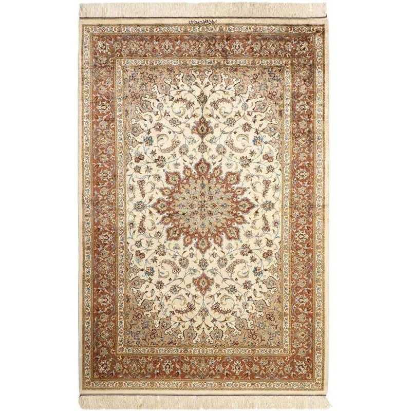 tappeto persia ghom seta cm 130x197