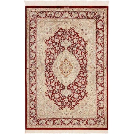 tappeto persia ghom seta cm 98x145