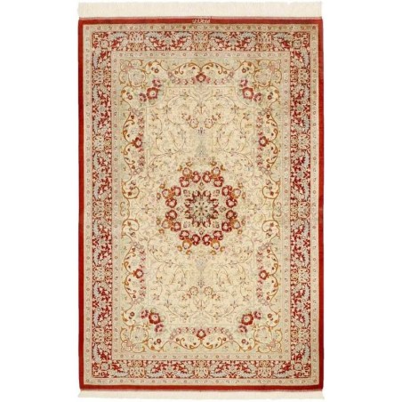 tappeto persia ghom seta cm 102x154