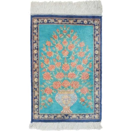 tappeto persia ghom seta cm 30x40