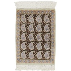 tappeto persia ghom seta cm 30x40