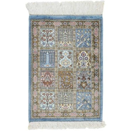 tappeto persia ghom seta cm 30x40