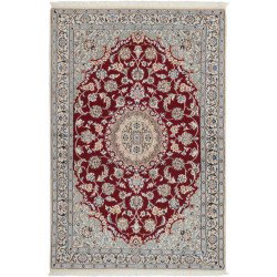 tappeto persia nain fine con seta cm 116x178