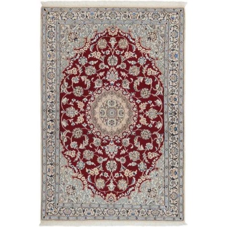 tappeto persia nain fine con seta cm 116x178