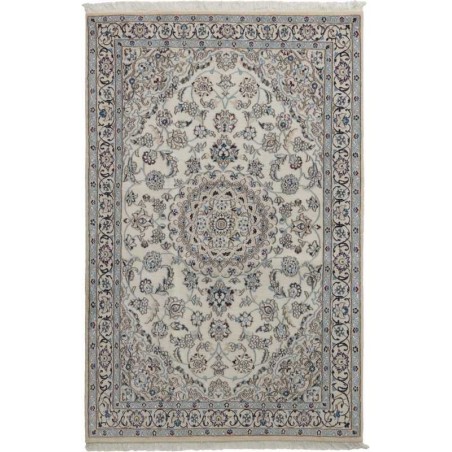 tappeto persia nain fine con seta cm 118x186