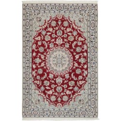 tappeto persia nain fine con seta cm 117x177
